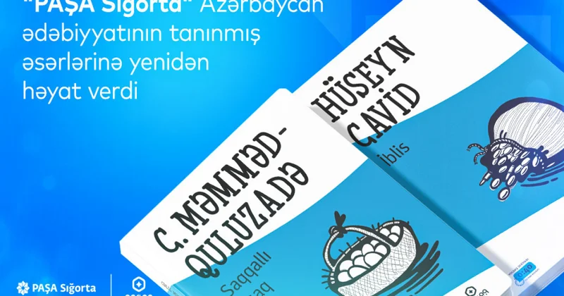 “PAŞA Sığorta” Azərbaycan ədəbiyyatına töhfə verib