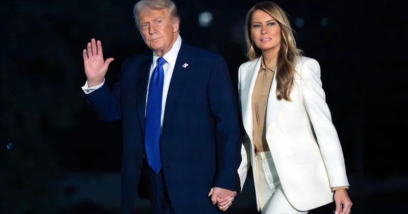 Ссора Трампа и Мелании попала на камеру Minval Politika