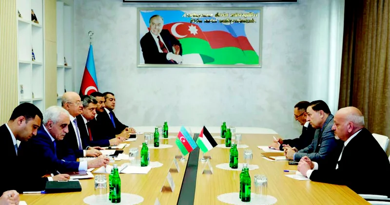 Kəmaləddin Heydərov İordaniya heyətini qəbul edib