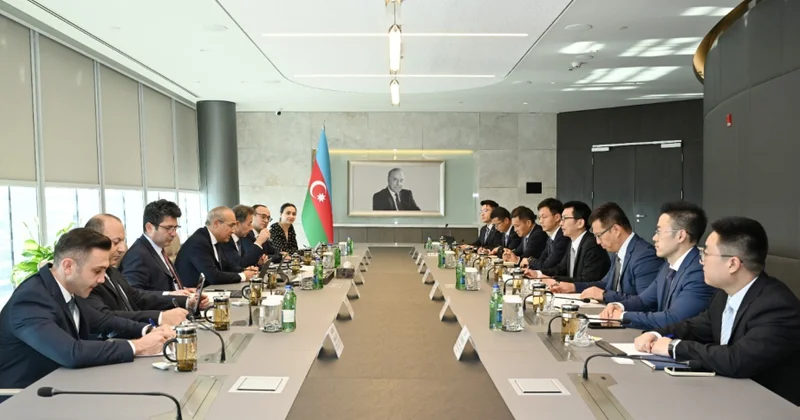Azərbaycan Çinlə bərpaolunan enerji və su resurslarının idarə olunması sahəsində əməkdaşlıq imkanlarını müzakirə edib