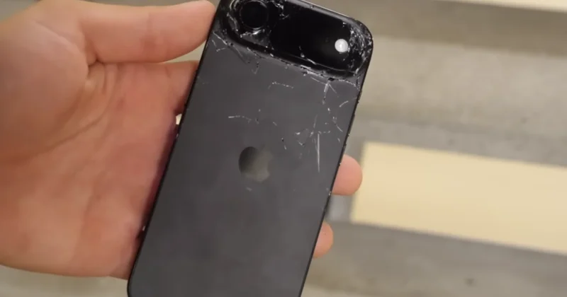 Новые iPhone 17 Pro и Air испытали падением с лестницы многоэтажки ВИДЕО