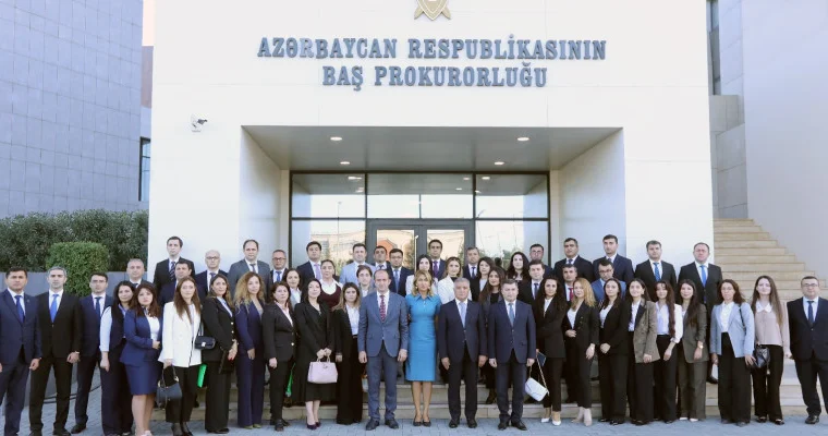 Hakimliyə namizədlərin Baş Prokurorluğa təlim səfəri təşkil edildi FOTO