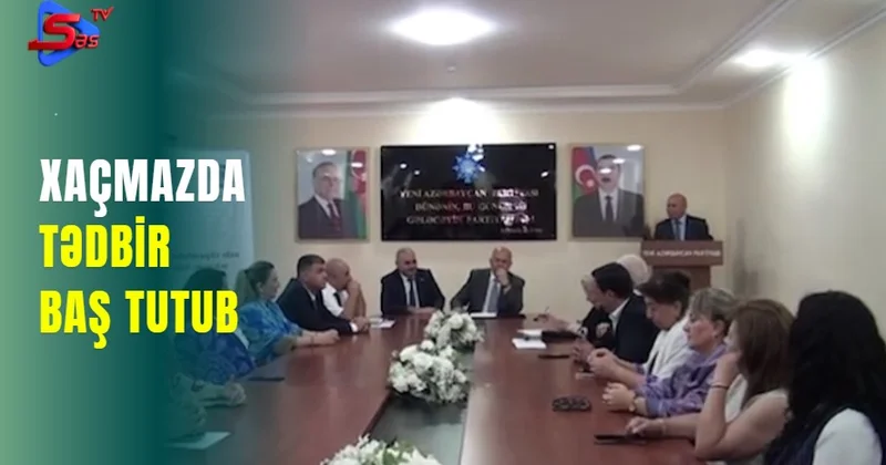 Xaçmazda tədbir baş tutub
