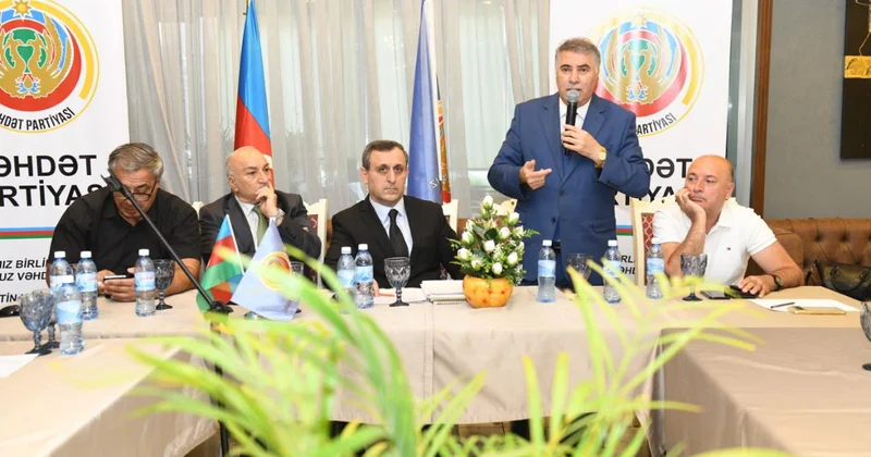Vəhdət Partiyası bəyanat yaydı: “5 il ötür”