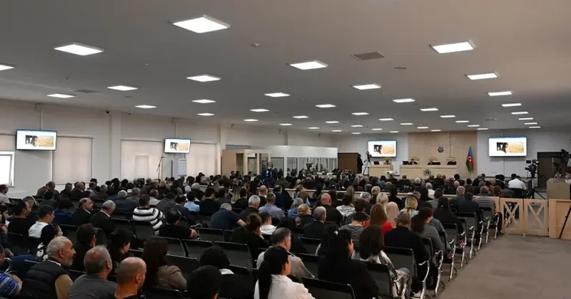 Arayik və dəstəsinin məhkəməsi davam etdirilir Aprel döyüşləri ilə bağlı sənədlər elan olunub