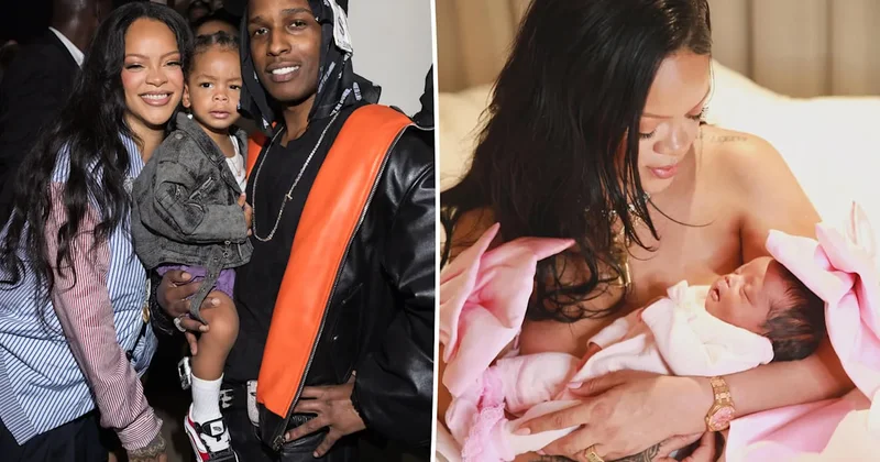 Üçüncü dəfə ana olan Rihannadan körpəsi ilə PAYLAŞIM FOTO