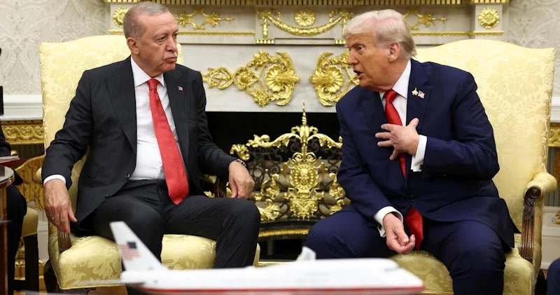 Ağ Ev Ərdoğan Tramp görüşü ilə bağlı paylaşım etdi FOTO