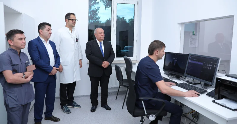 Xaçmaz Rayon Mərkəzi Xəstəxanasında ilk dəfə kompüter tomoqrafiyası xidməti fəaliyyətə başlayıb