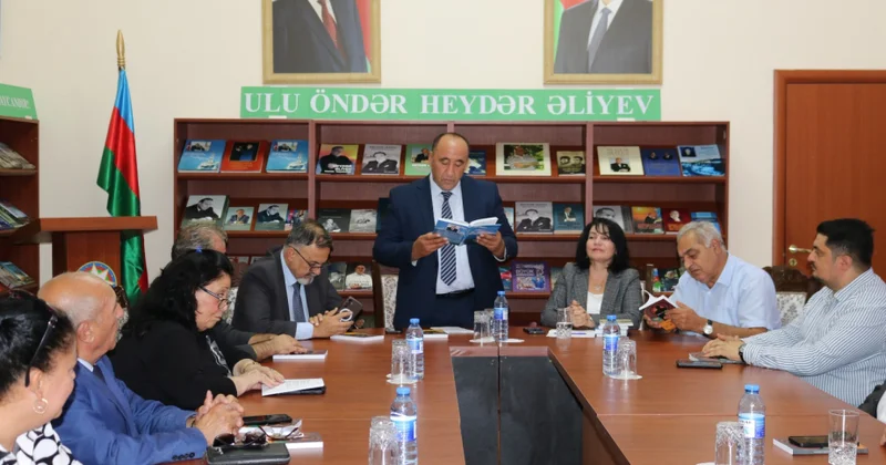 “Fəlsəfəm mənim” adlı kitabın təqdimatı olub