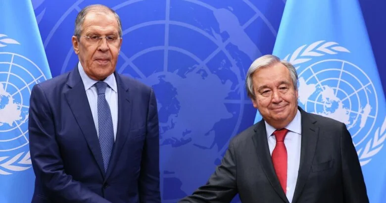 Lavrov və Quterreş Ukraynanı müzakirə ediblər