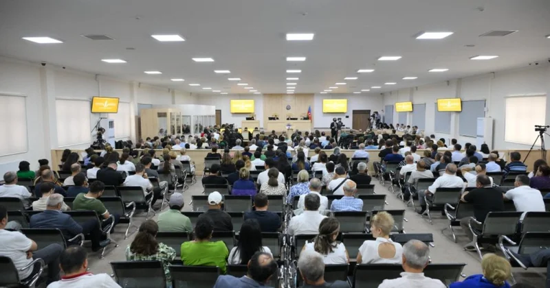 Ermənistan vətəndaşlarının məhkəməsi sənədlərin elan olunması ilə davam etdirilir
