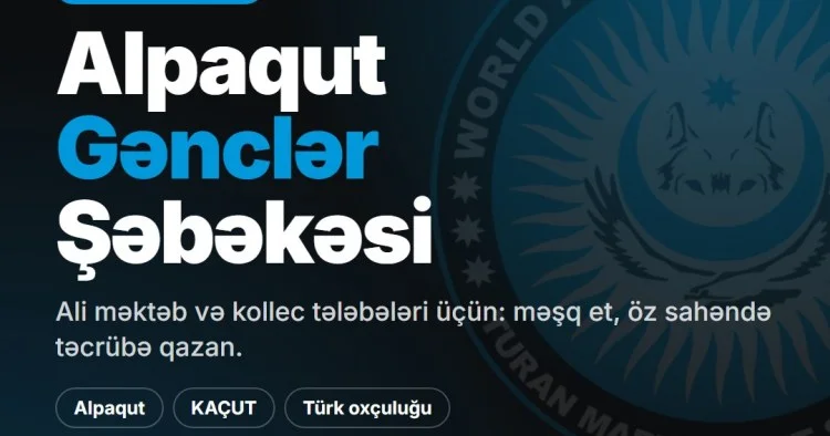 Tələbələr üçün pulsuz proqram: Alpaqut Gənclər Şəbəkəsi 15 oktyabrdan başlayır