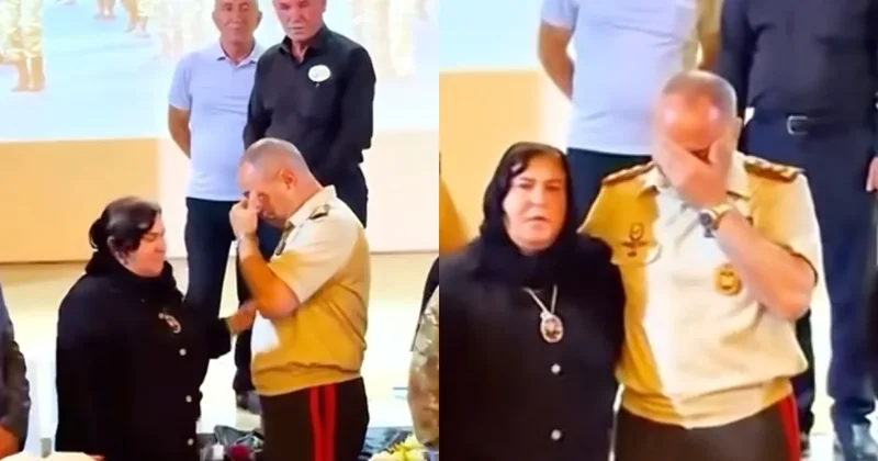 General leytenant şəhid anaları ilə görüşdə göz yaşalarını saxlaya bilmədi VİDEO