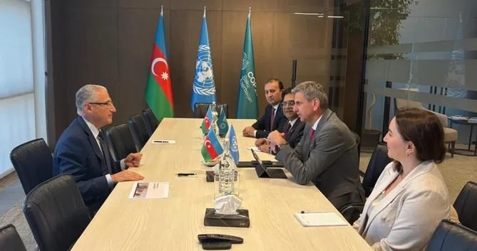 Azərbaycanla FAO arasında iqlim fəaliyyətinin gücləndirilməsi müzakirə edilib