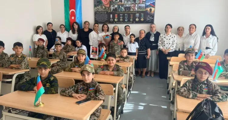 Şəhid mayor Vüsal Vəliyevin adına sinif YARADILDI