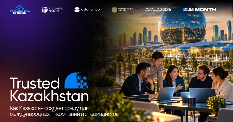 Trusted Kazakhstan: как Казахстан создает среду для международных IT компаний и специалистов