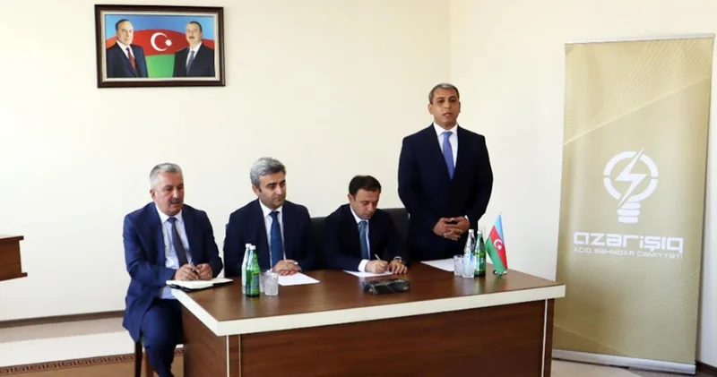 Azərişıq ASC nin nümayəndələri Culfada fermer və sahibkarlarla görüşdü (FOTO)