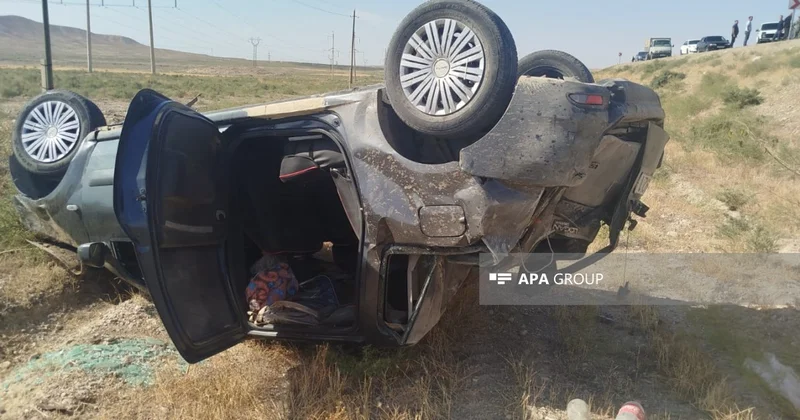Kəngərlidə ağır qəza, avtomobil aşıb, ölən var