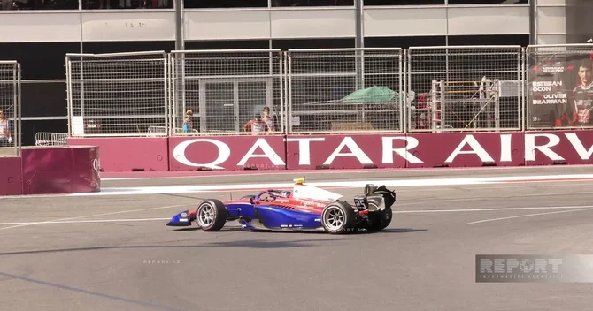 Formula 2 : Con Bennett Bakıdakı ikinci əsas yarışda mübarizəni erkən dayandırıb