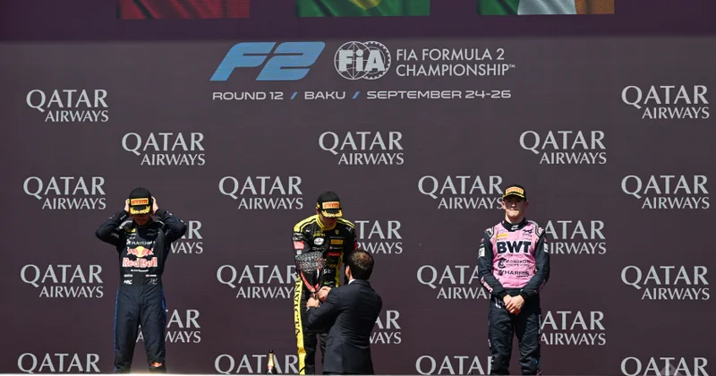 Formula 2 Azərbaycan Qran Prisinin qalibi Invicta komandasından Rafael Kamara olub