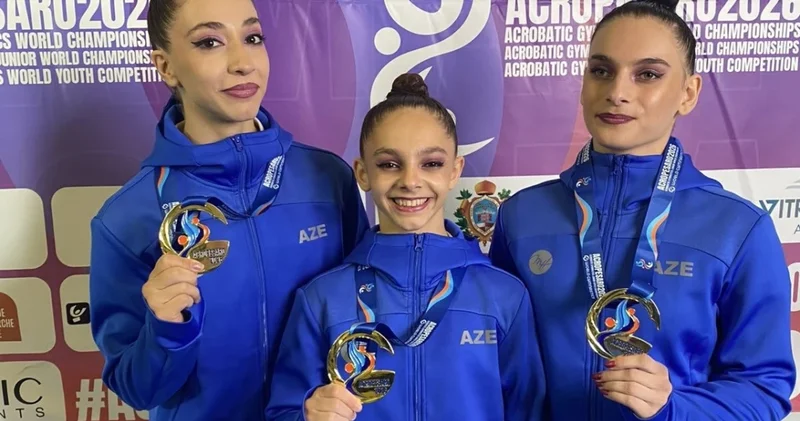 Azərbaycan akrobatları dünya çempionu olublar