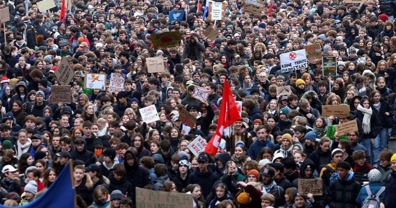 В Германии 45 тысяч студентов вышли на протесты