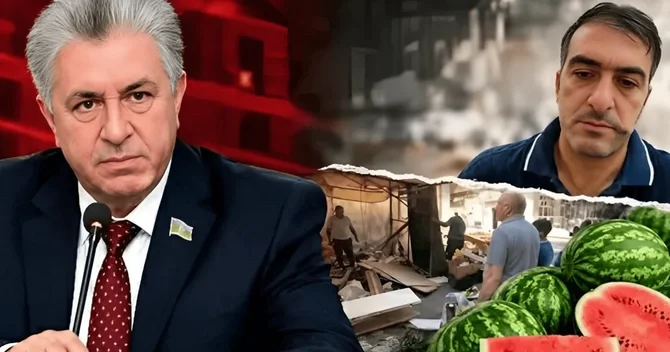 Deputat qarpızsatanla bağlı insidentdən danışdı: Bıçağı çənəmin altında saxladı