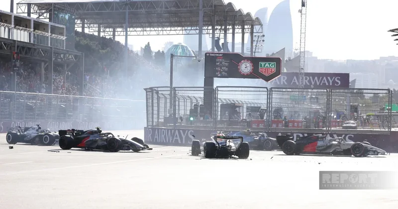 Formula 1 : Maklaren in pilotu Lando Norris qəza törədərək mübarizəni dayandırıb YENİLƏNİB