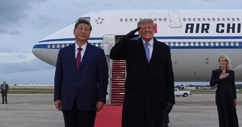 Эксперты увидели следы генеративного ИИ на опубликованном Трампом фото с Си Цзиньпином