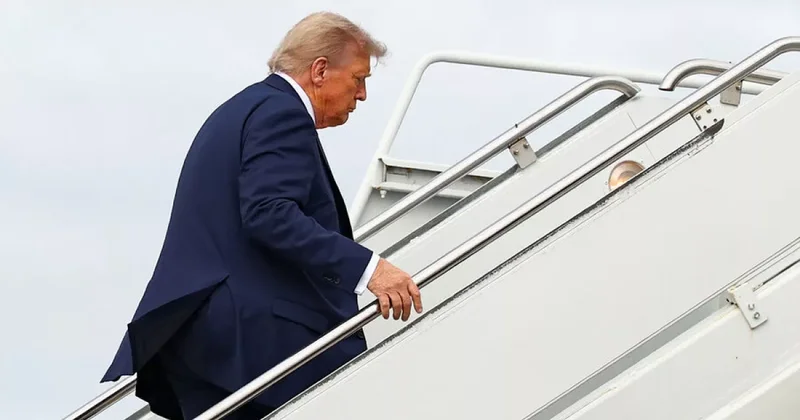CNN сообщил, что его журналистов не пустили на борт самолета Трампа