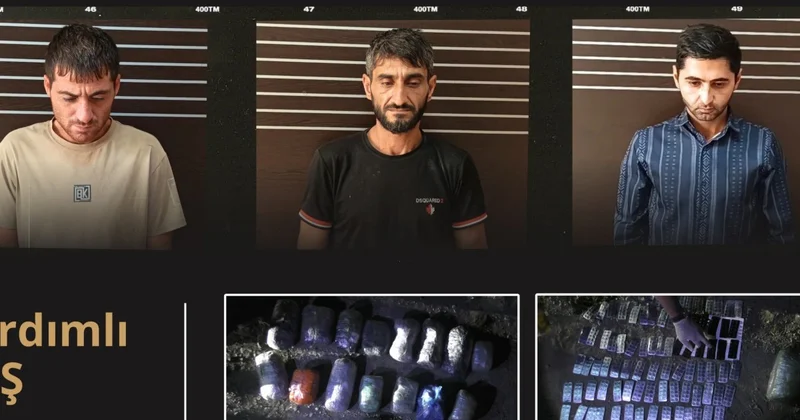Yardımlıda 16 kq narkotik vasitə aşkarlanıb, üç nəfər həbs edilib