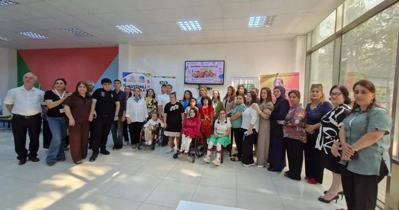 “Autizmli uşaqlarla iş” layihəsi uğurla başa çatdı FOTOLAR VİDEO