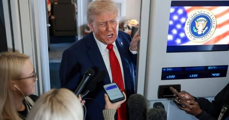 На борт самолета Трампа отказались пускать журналистов CNN
