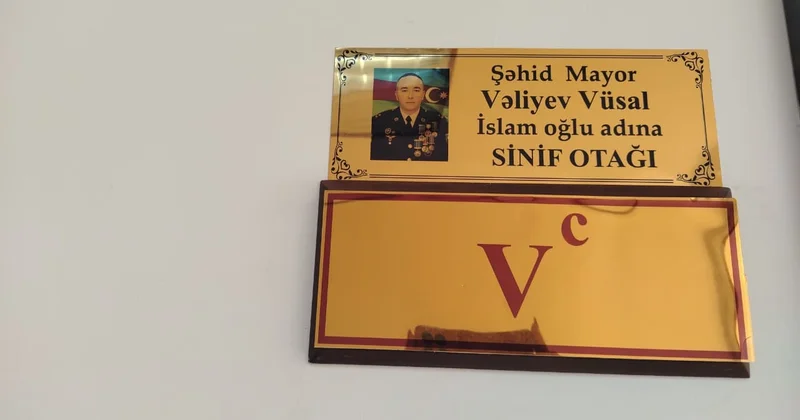 Naxçıvanda şəhid mayor Vüsal Vəliyevin xatirəsinə həsr olunmuş tədbir keçirildi (FOTO)