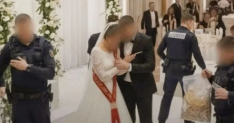 Almaniyada türk cütlüyün toyuna polis basqını Səbəb bu imiş