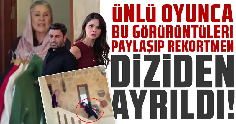 Məşhur aktyor Uzak Şəhər dən ayrıldı Bu səhnəyə görə + FOTOLAR