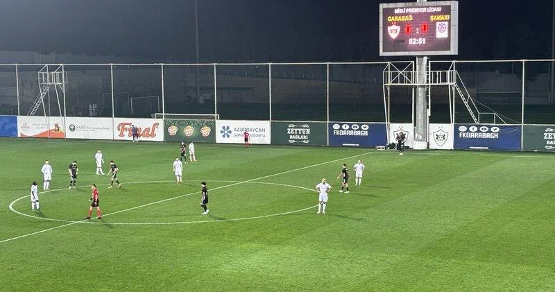 Premyer Liqa: “Qarabağ” “Şamaxı” ilə heçə etdi