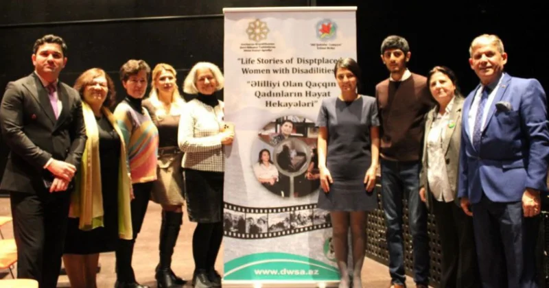Stokholmda “Əlilliyi olan qaçqın qadınların həyat hekayələri” adlı videoçarxın təqdimatı keçirilib