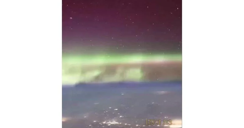 Астронавт NASA снял космический поезд из спутников Starlink ВИДЕО