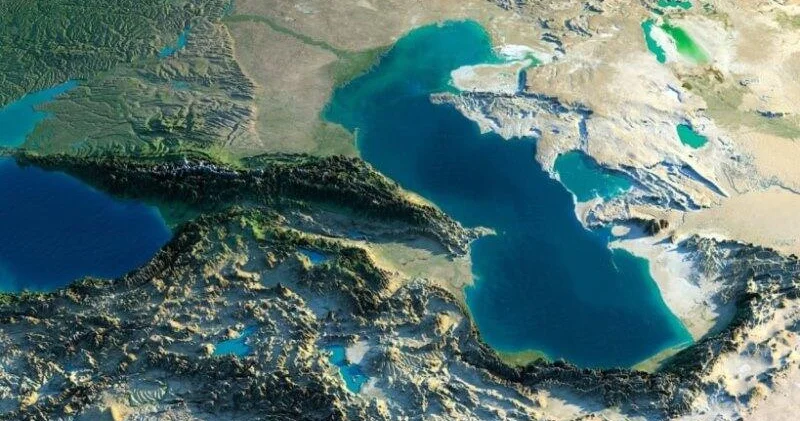 Снижение уровня воды в Каспийском море: НОВЫЕ ФАКТЫ и исследование со спутника ВИДЕО