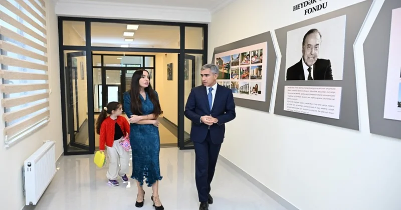 Şamaxı şəhərində Xınıslı körpələr evi uşaq bağçasının açılışı olub