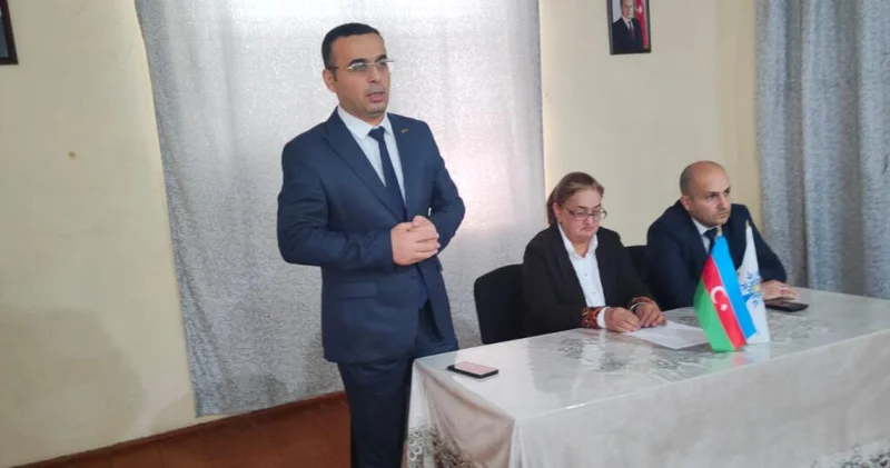Ağdaşda partiya fəalları ilə VIII Qurultayın strateji hədəfləri müzakirə edilib