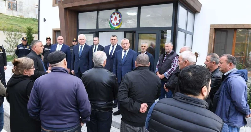 Laçında keçmiş məcburi köçkünlərin müraciətləri dinlənilib FOTO