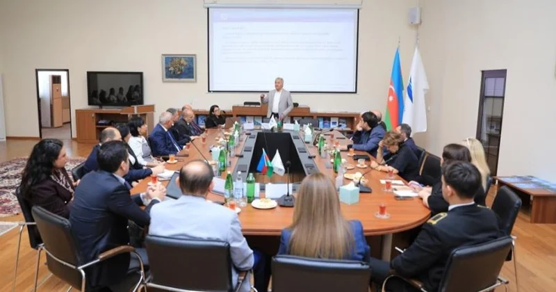 Professor Nazim Müzəffərli Milli Aviasiya Akademiyasında mühazirə oxuyub