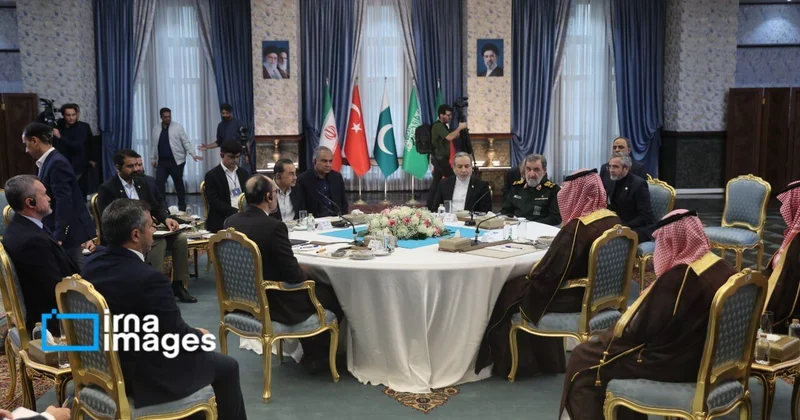 Dörd ölkənin nümayəndələri Tehranda bir araya gəldi