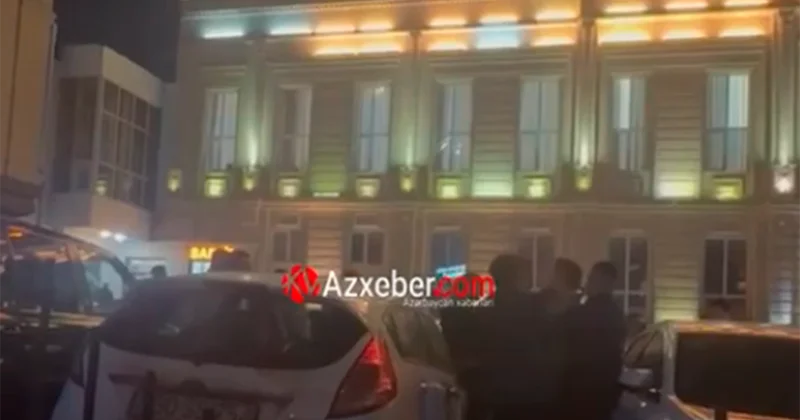 Bakıda həmin qəsəbədə yenə kütləvi dava oldu VİDEO