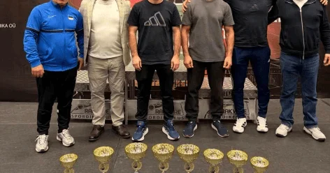 Azərbaycan güləşçiləri Estoniyada zirvədə