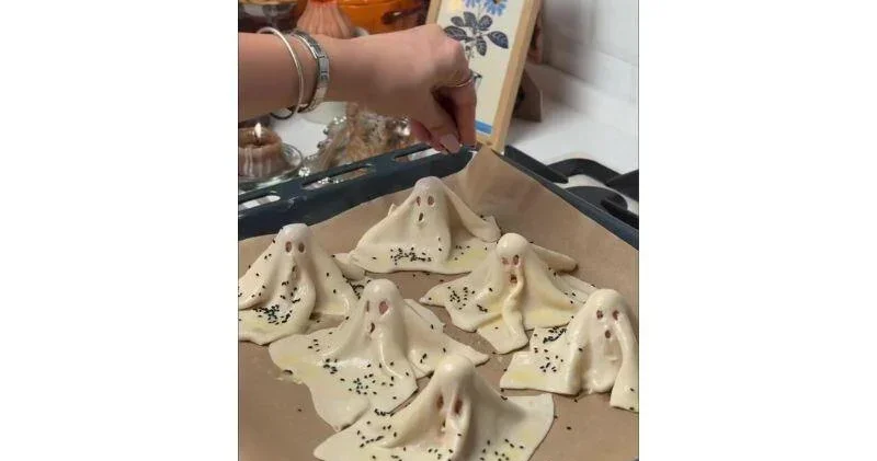 Вкусная закуска к Хэллоуину ВИДЕО