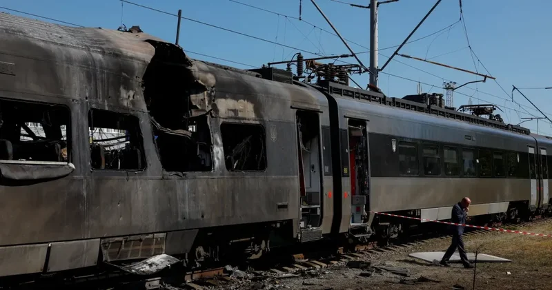 Удары по Воронежу: повреждён поезд Анапа Москва
