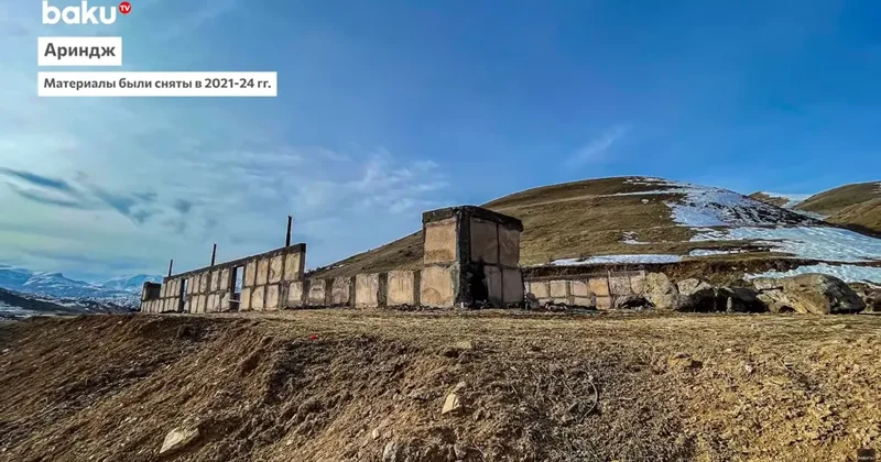 Так было уничтожено азербайджанское село Ариндж в Армении ФОТО / ВИДЕО